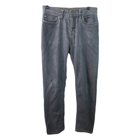 Prana Gray Slim Fit Men's Pants Jeans Trousers 30 x 32 - Picture 3 of 4
